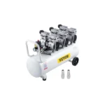 Compresseur d’Air Silencieux VEVOR 100 L – 3 CV, Sans Huile, 8 Bar, 495 L/min – Moteur Cuivre